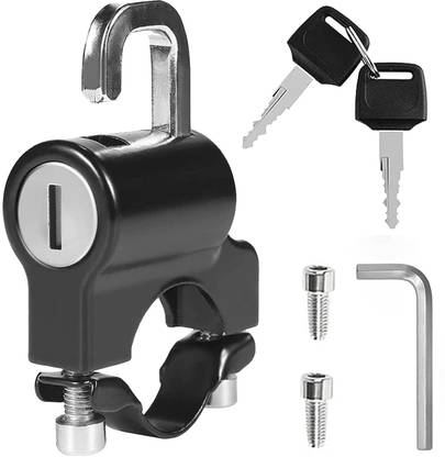 Jippco Stainless Steel Key Lock For Helmet
