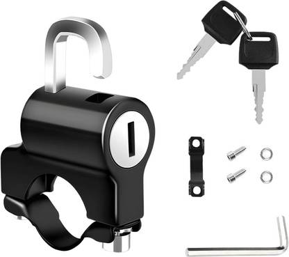 ZOCKRIX Steel Key Lock For Helmet