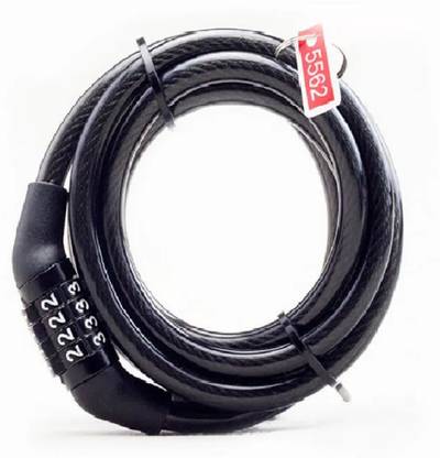 DSTECHBAR Steel Cable Lock For Helmet