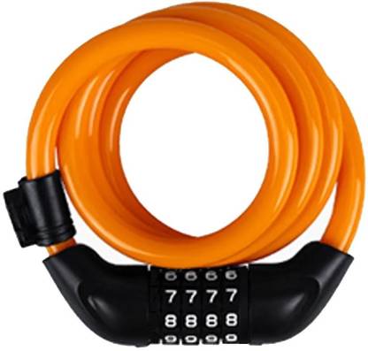 TA Stainless Steel, PP (Polypropylene) Combination Lock For Helmet