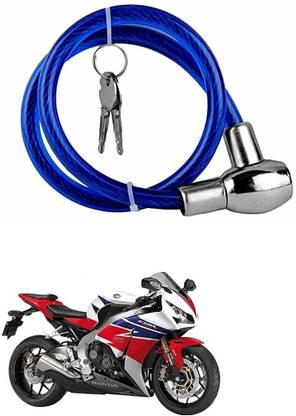 autoformonix Cable Lock Bike, Luggage, Helmet for Honda CBR 1000RR Cable Lock