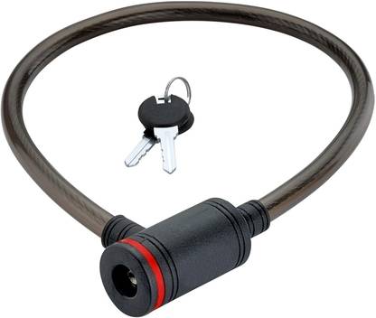 QERESTON Bike Lock | Cable Locks | Cycle Lock | Helmets or Scooters (Pack of 1) Cycle Lock