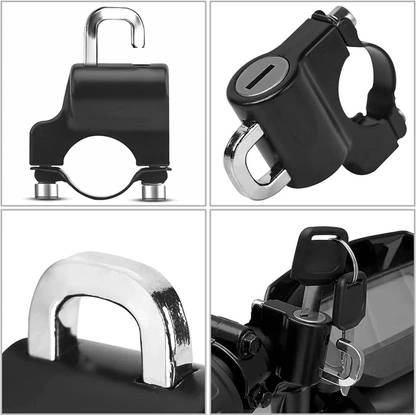 Classy Chic Iron Key Lock For Helmet