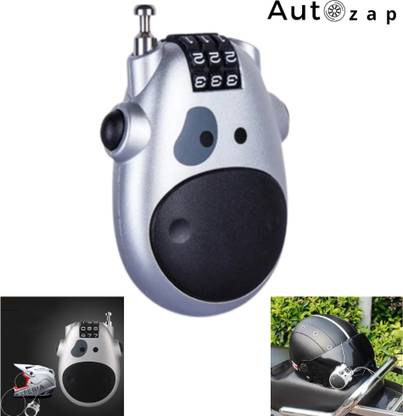 Autozap Steel, Plastic, Aluminium Cable Lock For Helmet