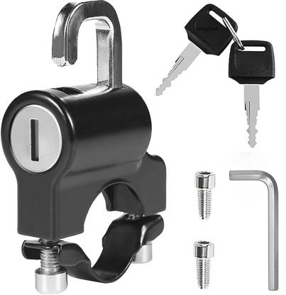 Dazesty Aluminium Key Lock For Helmet