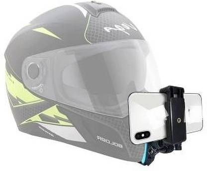 Gaynvi Helmet Strap Camera Mount (Helmet Chin Mount Strap For All Smartphone & GoPro Helmet Mount