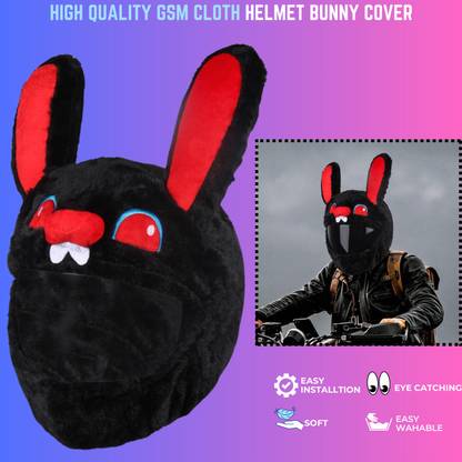 SRPHERE BUNNY SOFT PIAKCHUU HELMET COVER Helmet Mount