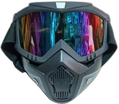 MECKWELL Bike Riding Face Mask Protective Gear Face Shield Motorcycle Goggles Helmet Visor