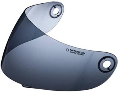 Cortex studds Visor for studds Chrome Elite Helmet with Side Locks Tinted (Black) Helmet Visor