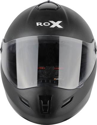 Steelbird (SB-SB-39) Rox Plus Dashing Black Motorbike Helmet