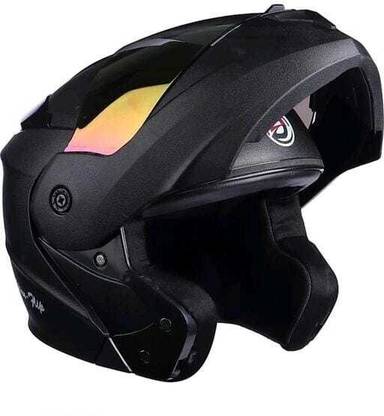 FOROLY Deletion Adien Flipup ISI with Rainbow Visor Motorbike Helmet