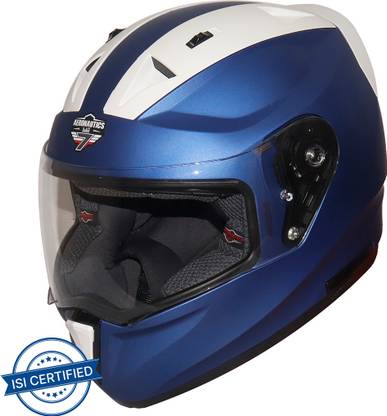 Steelbird SA-1 7Wings Twotone Aeronautics Full Face Helmet Motorbike Helmet