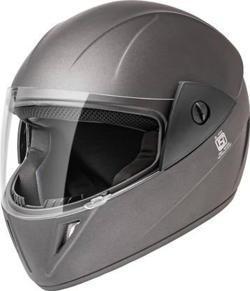 GLIDERS Jazz DX ISI Certified Full Face Helmet with Clear Visor- Motorbike Helmet