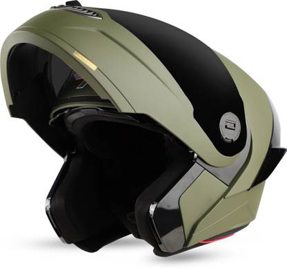 Steelbird SBA-8 7Wings ISI Certified Flip-Up Helmet for Men and Women Motorbike Helmet