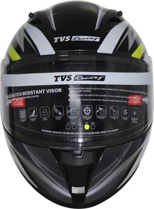 TVS Racing Dual Visor Motorbike Helmet