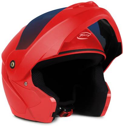 fuery FLIF-UP ISI APPROVED HELMET WITH RAMBO VISAR AND ABS BODY Motorbike Helmet