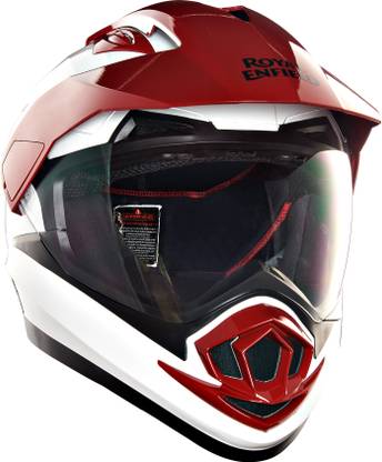 ROYAL ENFIELD Escapade Dual Sport ISI & DOT Certified with Visor Motorbike Helmet
