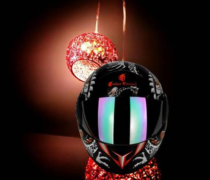 urban carrier ABS Material Full Face Rainbow Visor, UV Scratch Resistance Cricket Helmet
