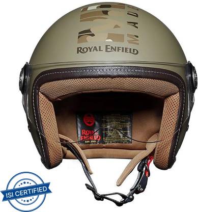ROYAL ENFIELD MLG Chopper with Visor Open Face Motorbike Helmet - Buy ...