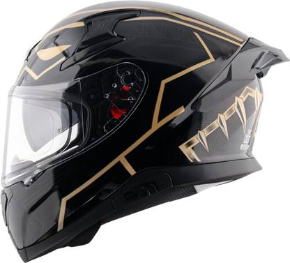 Axor Apex Marvel Black Panther Motorbike Helmet