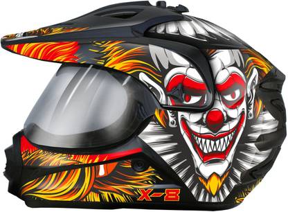 AutoGREEN X-8 CLOWN HELMETS Motorsports Helmet