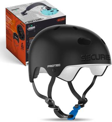 Jaspo Protec Secure For all age groups - Skating, Skateboarding and Cycling Helmet