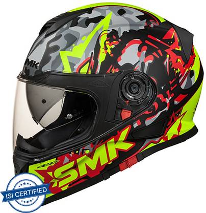 SMK Twister Attack Motorbike Helmet