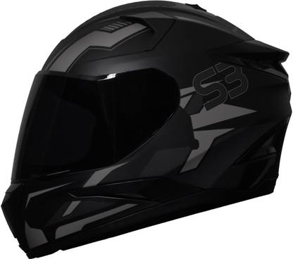 Steelbird SBH-17 Terminator Full Face Graphic Motorbike Helmet