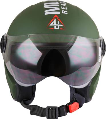 4U SUPREME ICON JET M.GREEN Motorbike Helmet