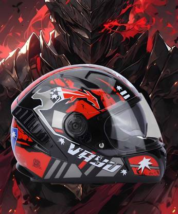 FOROLY Vayu 27 ABS Material with Scratch Resistant PC visor Motorbike Helmet