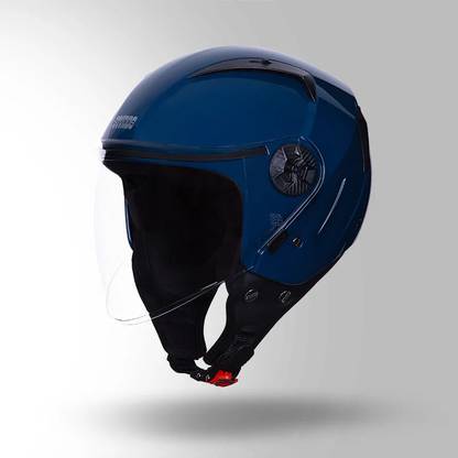 STUDDS Open Face Women Helmet Vogue Size Large Motorbike Helmet