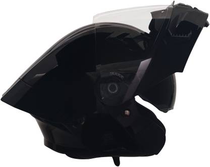 ROYAL ENFIELD Stealth Modular Flip-Up | Dual Visor | Free Extra Smoke Visor | ISI & DOT Motorbike Helmet