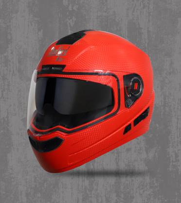 Steelbird SBA-1 Dashing ISI Certified Full Face Helmet with Men and Woman Motorbike Helmet