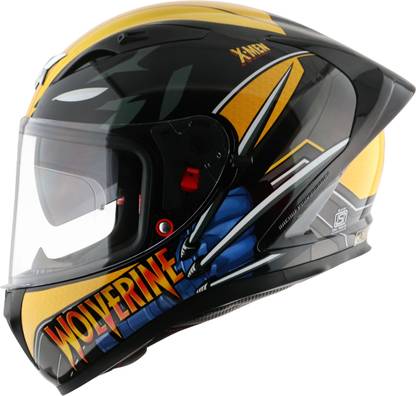 Axor Street Marvel Wolverine Motorbike Helmet