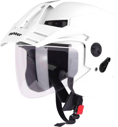 Steelbird SBH-23 Hunter ISI Certified Open Face Helmet Motorbike Helmet