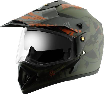 VEGA Off Road D/V Secret Motorbike Helmet