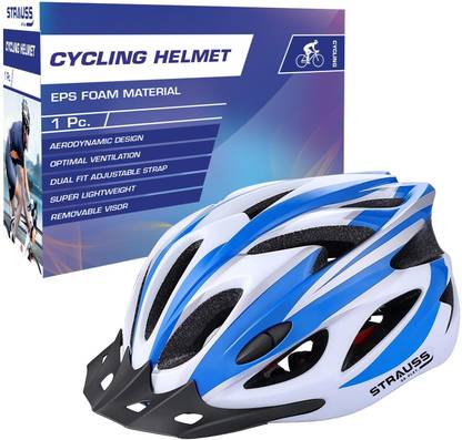 Strauss Adjustable Cycling Helmet | Cycle Helmet | Bicycle Helmet For Boys & Adults Cycling Helmet