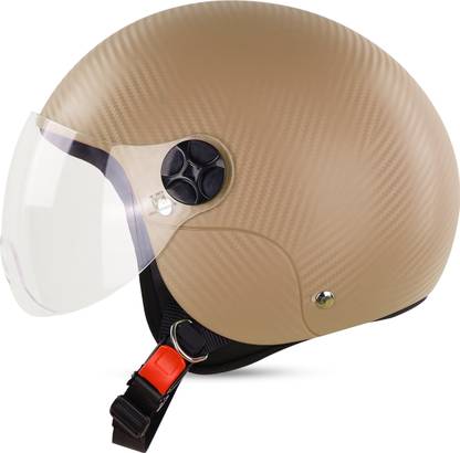 Steelbird SBH-16 Ruby ISI Certified Open Face Helmet Motorbike Helmet