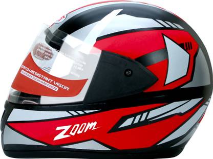 stiss Red Arro Motorsports Helmet
