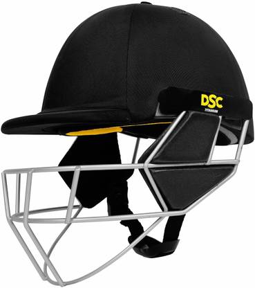DSC Scud LITE Titanium Premium Cricket Helmet with Neck Guard | Size :S Cricket Helmet