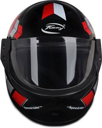 fuery Full Face Medium Size Helmet for Men J1125 Motorbike Helmet