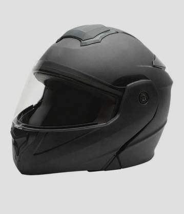 RECTITUDE ABS Material Flip-Up Transparent Visor Stylish Bike Helmet for Men & Women Motorbike Helmet