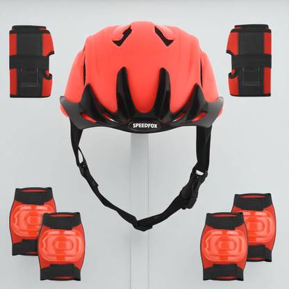 SPEEDFOX Premium Latest Design Adjustable Multipurpose Cycling / Skating Kit Cycling Helmet