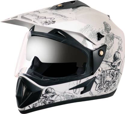 VEGA Off Road D/V Sketch Motorbike Helmet