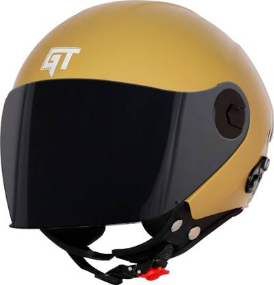 Steelbird SBH-64 GT Reflector ISI Certified Open Face Helmet for Women and Men Motorbike Helmet