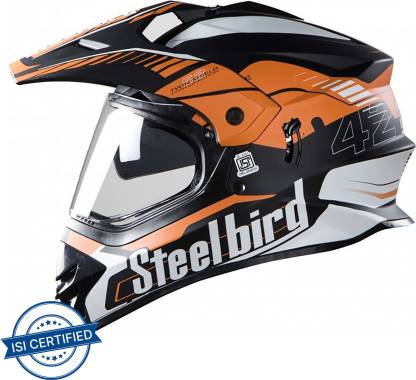 Steelbird SB-42 Airborne Motorbike Helmet