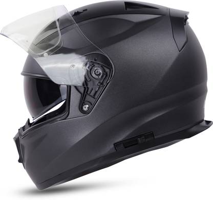 IGNYTE IGN-7 ECE 22.06/ISI/DOT Certified Full Face Helmet with Inner Smoke Sun Shield Motorbike Helmet