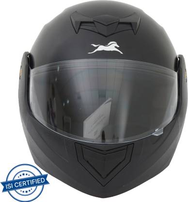 TVS Full Face ISI DOT Certified, Clear Visor Motorbike Helmet