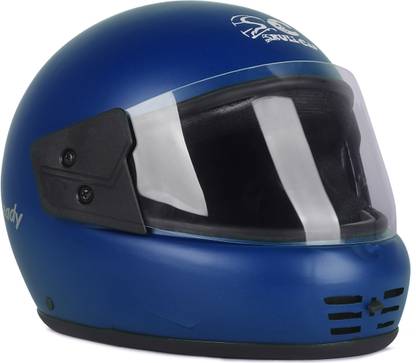 SKULLCAP Solid Blue color full face helmet for boys & girls Skateboarding Helmet