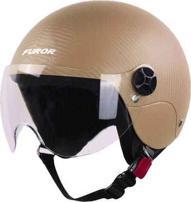 Steelbird SBH-16 Furor ISI Certified Open Face Helmet Motorbike Helmet